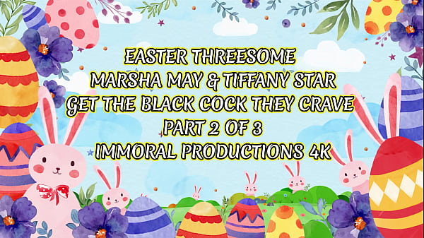 Easter Bunny Sluts Marsha May And Tiffany Star Get Assholes Stuffed!